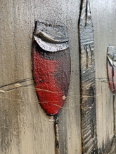 Lade das Bild in den Galerie-Viewer, Wein - Genuss. Einzelstück aus Spachtel- und Acryltechnik auf edler Leinwand 120 x 80cm