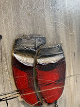 Lade das Bild in den Galerie-Viewer, Wein - Genuss. Einzelstück aus Spachtel- und Acryltechnik auf edler Leinwand 120 x 80cm