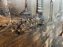 Lade das Bild in den Galerie-Viewer, Wein - Genuss. Einzelstück aus Spachtel- und Acryltechnik auf edler Leinwand 120 x 80cm