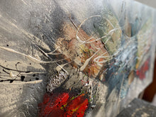 Lade das Bild in den Galerie-Viewer, Explosion der Farben - Einzelstück aus Spachtel- und Acryltechnik auf edler Leinwand - 150 x 50cm