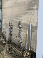 Lade das Bild in den Galerie-Viewer, Nordsee Liebe - Einzelstück aus Spachtel- und Acryltechnik auf edler Leinwand - 100 x 70cm
