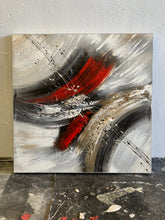 Lade das Bild in den Galerie-Viewer, Abstrakt - Einzelstück aus Spachtel- und Acryltechnik auf edler Leinwand - 50 x 50cm
